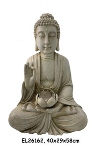 Molio pluošto lengvas MGO Sėdinčios Budos statulos figūrėlės