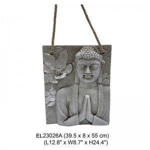 Fibra Clay leve pondus Buddha tabulata pendentes in Wall Crafts