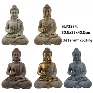 Kunstharz-Kunsthandwerk, klassische Lehr-Buddha-Figuren