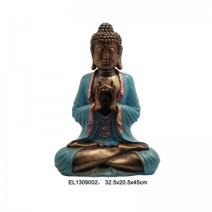 Figurine di Buddha classiche per l'insegnamento di arti e mestieri in resina