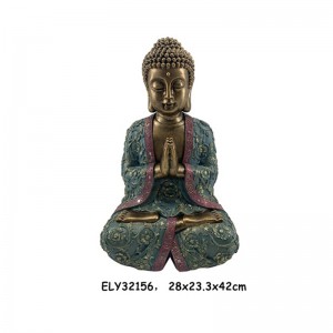 ʻO Resin Arts & Crafts Classic Teaching Buddha Figurines