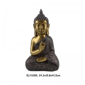 Resin Arts & Crafts Thai Léier Buddha Statuen a Figuren
