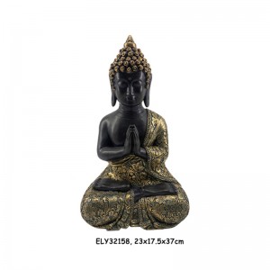 Resin Arts & Crafts Thai nkuzi ihe oyiyi Buddha na ihe oyiyi
