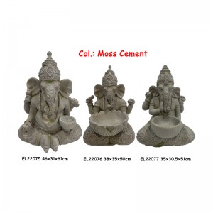 Panelet e varura për statujat e Ganesha me peshë të lehtë MGO me fibër argjile