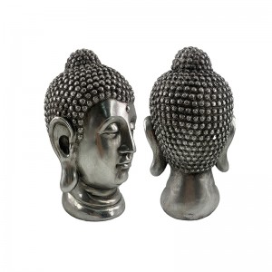 Resin Arts & Crafts Klassískar Buddha Head Figures