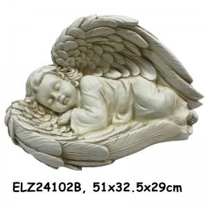Cherubic チャーム天使の置物家の装飾天使の彫像庭の装飾
