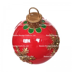 एलईडी फ्लैश लाइट के साथ क्रिसमस बॉल आभूषण क्रिसमस हॉलिडे सजावट मौसमी उत्पाद
