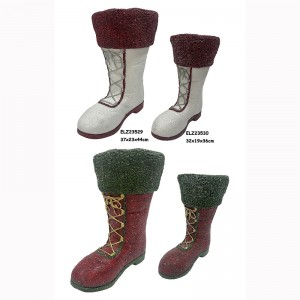 Resin Arts & Crafts Santa Boots Clown boots Skates Decorative flowerpot