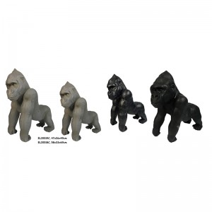 Fiber Clay MGO Light Weight Lambun Gorilla Statues