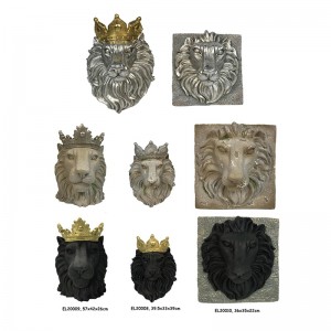 Лёгкія садовыя скульптуры львоў з валакністай гліны Mgo