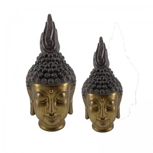 פסלוני ראש בודהה תאילנדי אומנויות ומלאכות שרף