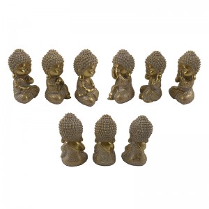 Resin Arts & Crafts Classic Baby-Buddha Series Figures