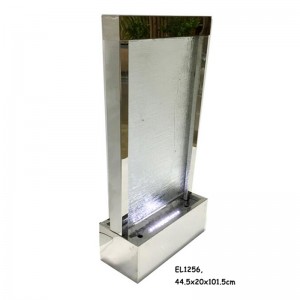 Stainless Steel Wall Waterfall Fountain Water Features