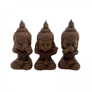Živica Arts & Crafts Thajské figúrky Baby-Buddha série