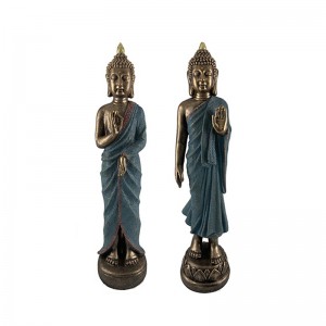 Artes e ofícios em resina, estátuas e estatuetas de Buda em pé