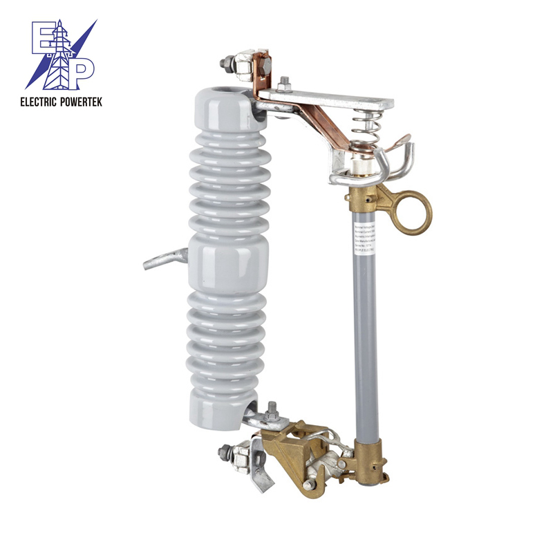 High definition Lightning Arrestor - Outdoor 15 -54kv superior porcelain tube fuse holder drop fused cutout – Electric
