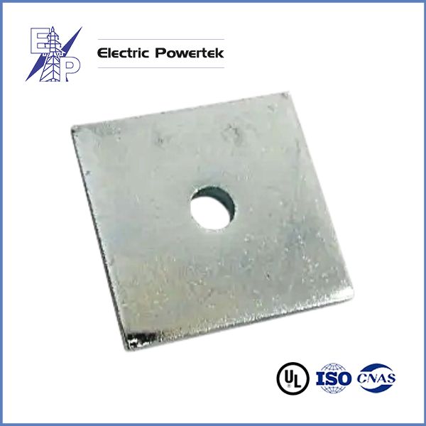 China Custom made carbon steel curved square washer M6 M8 M10 M12