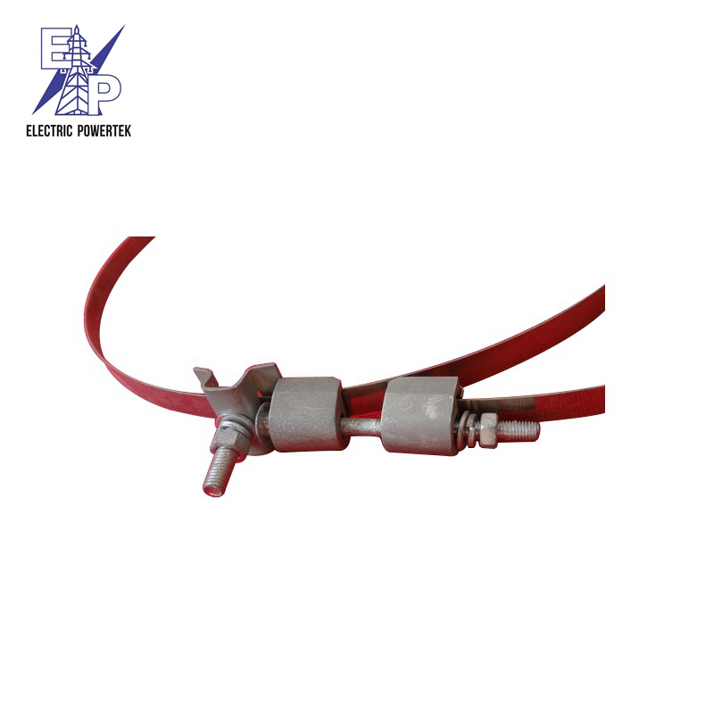 Electrical Cable ADSSOPGW Fitting Down Lead Clamp for Pole and Tower