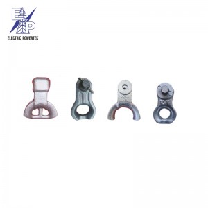 Chinese Professional Overhead Line Hardware - Galvanized steel thimble clevis for dead end – Electric