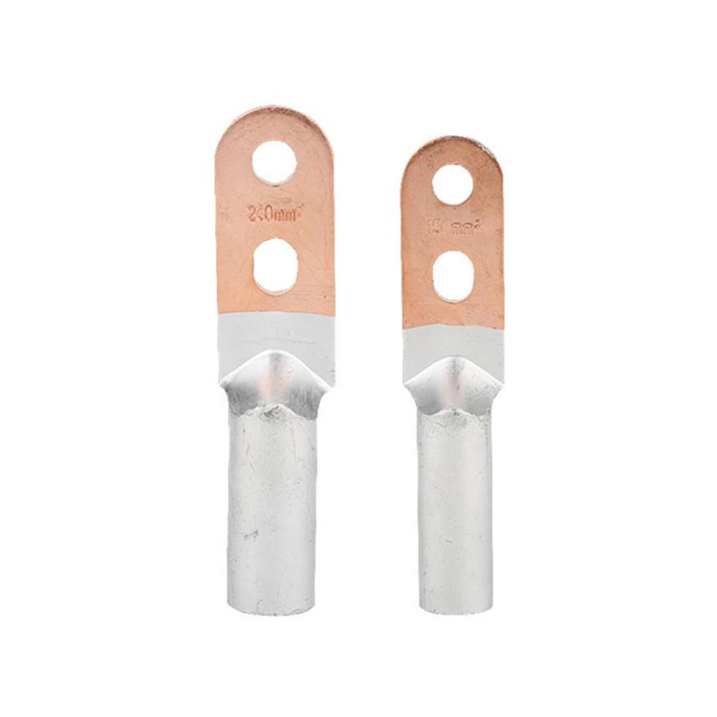 New Fashion Design for Bimetallic Copper Aluminum Lugs - Two holes copper tubular type cable lug tin plated terminals – Electric