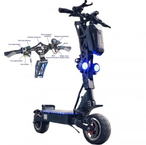 Manufactory wholesale foldable electric scooter 72v 10000w