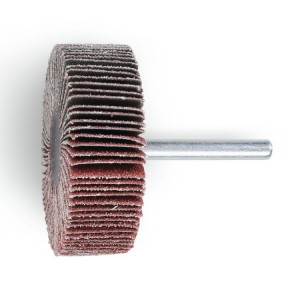 Abrasive Mounted Flap Wheels with 1/4 inch 20 Threaded Mandrel
