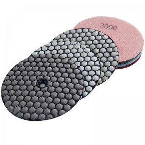 [Copy]  3” 4” 5” Dry Polishing Pad for Angle Grinder for Granite Marble Concrete Surface Resin Grinding