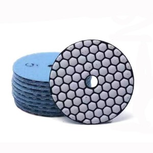[Copy]  3” 4” 5” Dry Polishing Pad for Angle Grinder for Granite Marble Concrete Surface Resin Grinding