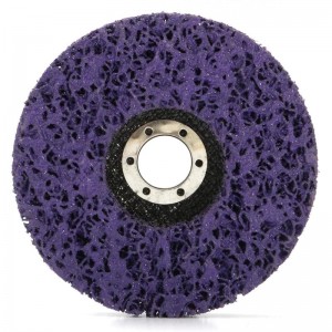 125 X 22mm Purple Clean Strip Flap Disc with Fiberglass Base