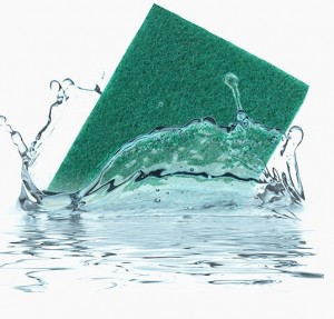 Removing Rust And Polishing Metal Cleaning Pad In Roll Scouring Pad