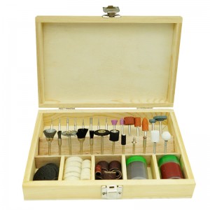100pcs Rotary Tool Kit Wood Box