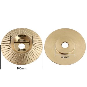 100 x 16mm Abrasive Wheel Wood Grinding Wheel