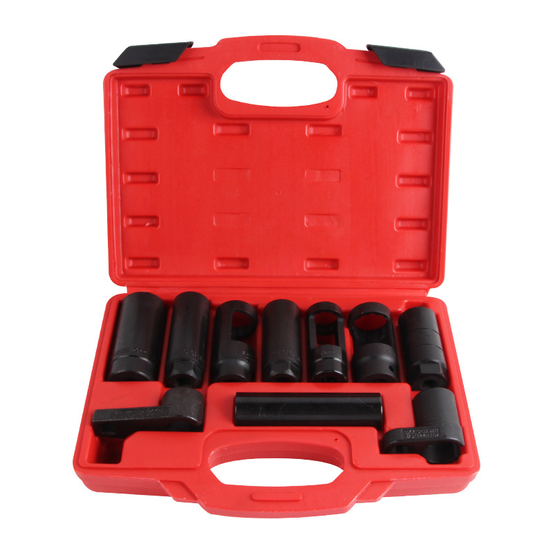Competitive Price for Car Cleaning Gun High Pressure - 10Pcs Oxygen O2 Sensor Socket Set – MACHINERY TOOLS