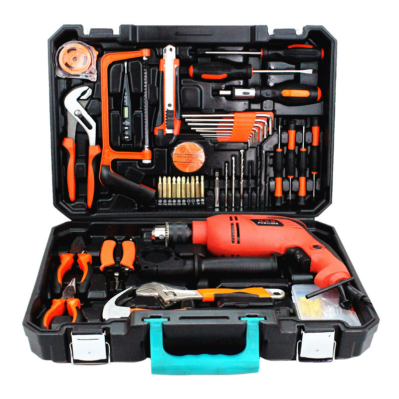 Good Wholesale Vendors Outdoor Hand Tools - 112Pcs Multipul Impact Electric Tool Set – MACHINERY TOOLS