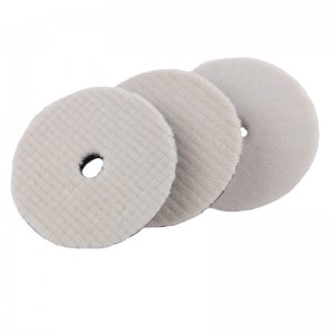[Copy] For Car Care 4-7in Japanese Style 100% wool grinding and polishing pad Short wool Pad Car Care Items
