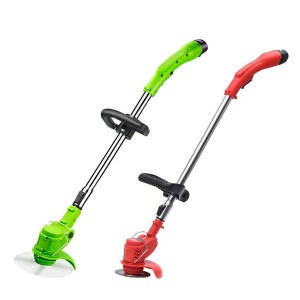 brush trimmer lawn mower electric grass cutter with lithium battery