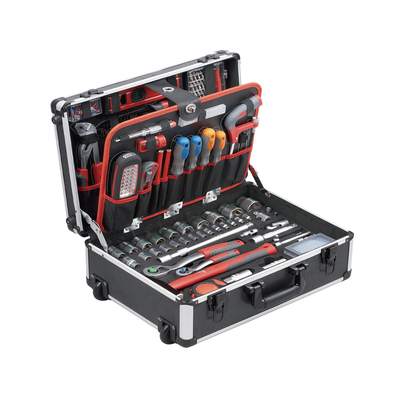 Hot sale Car Tool Box - 156PCS Aluminum Case Tool Set – MACHINERY TOOLS