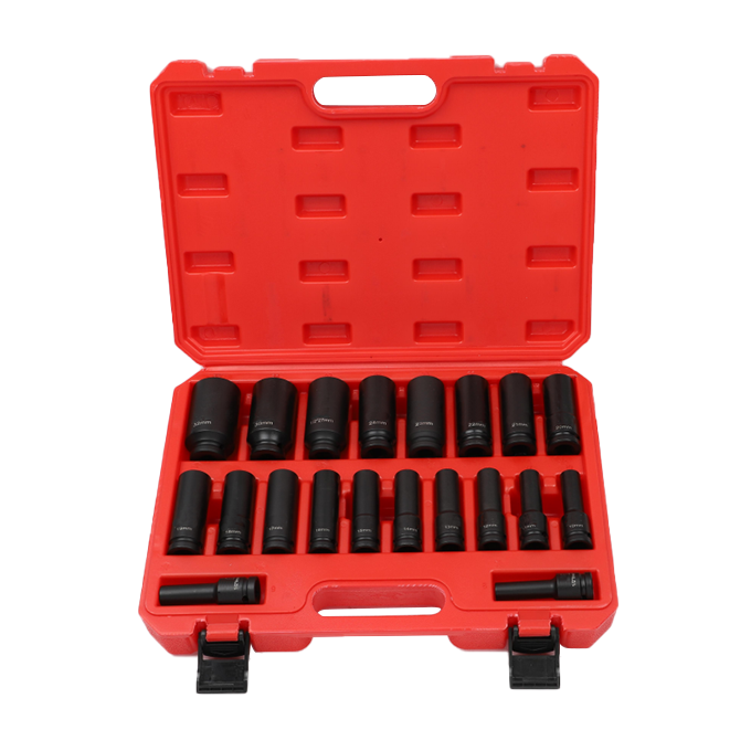 Lowest Price for Socket Tool Box - 20PCS 1/2″ Dr.Socket Wrench Set – MACHINERY TOOLS