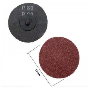 Abrasive Quick Change Sanding Wood Grinding Disc Round Sanding Disc For stainless steel sectional polishing