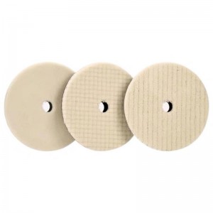 [Copy] For Car Care 4-7in Japanese Style 100% wool grinding and polishing pad Short wool Pad Car Care Items