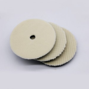 For Car Care 4-7in Japanese Style 100% wool grinding and polishing pad Short wool Pad Car Care Items