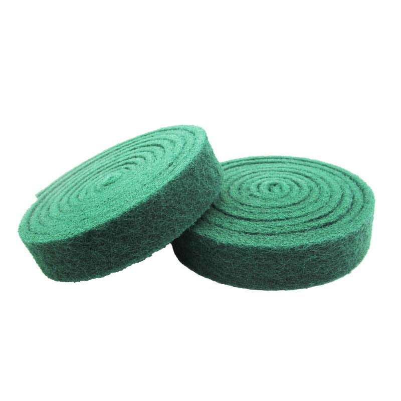 Factory Pexcraft abrasive tools – Green Non woven Scouring Pad Roll  – MACHINERY TOOLS