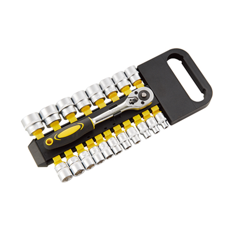 Good Quality Air Impact Socket Set - 20PCS Socket Wrench Tool Set(3/8″) – MACHINERY TOOLS