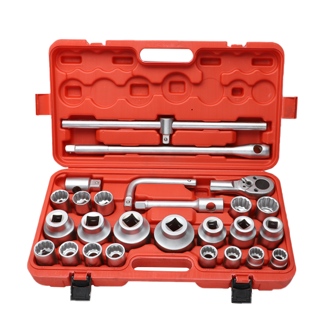 OEM Factory for Imperial Socket Set - 26PCS 1/2″ Dr.Socket Wrench Set – MACHINERY TOOLS