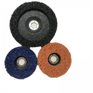Clean and Strip Disc with Fiberglass Pad for Paint and Dust Removal