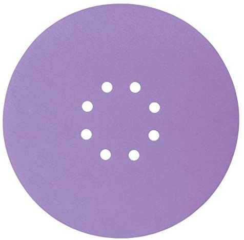 Factory wholesale Drill Bit And Tap Set - Purple Sanding Discs 100 Grit 8 Hole Hook and Loop Sand Paper – MACHINERY TOOLS