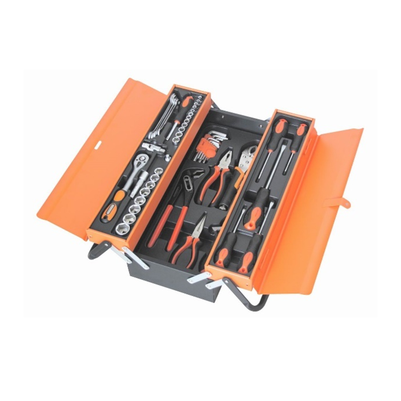 Best quality Car Repair Tool Kit - 48PCS Tool Set with Metal Box All Cr-V Steel – MACHINERY TOOLS
