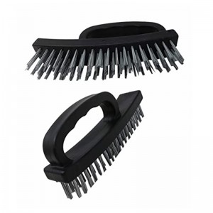 [Copy] Tough Grip Handle Steel Removing Loose Rust and Dirt Wire Versatile Brush