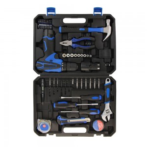 68PCS Household Drill Tool Set with Blow Case