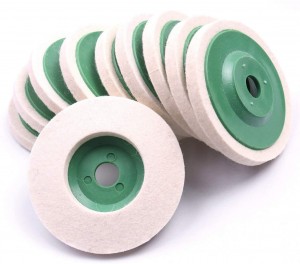 Polishing 100% wool felt polishing grinding disc OEM Customized Series
